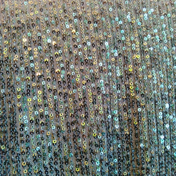 Gilli Emerald Sequin Wrap Dress - Picture 5 of 5